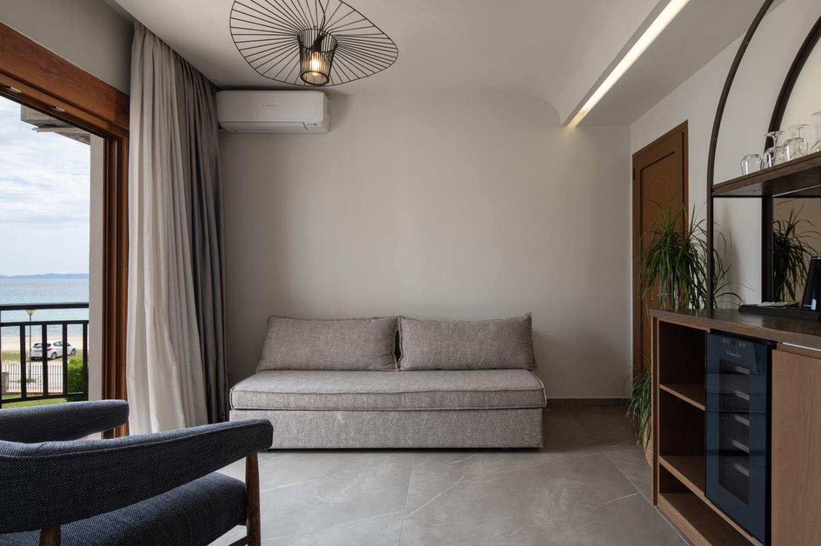 Apartament Assano Seafront Luxury Nikiti  Zewnętrze zdjęcie